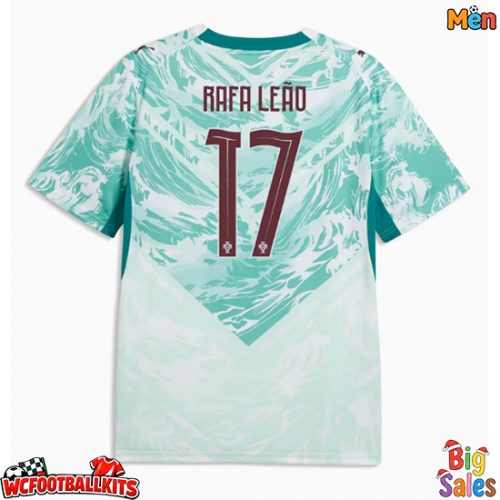 Portugal Rafael Leao #17 Replica Away Stadium Shirt World Cup 2026 Short Sleeve